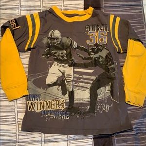 Boys: Long Sleeve FootBall Shirt 🏈 Size 5/6